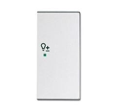 SRD-2-R-83 Клавиша двойная правая free@home, светорегулятор, future, серебристый алюминий | 6220-0-0259 | 2CKA006220A0259 | ABB