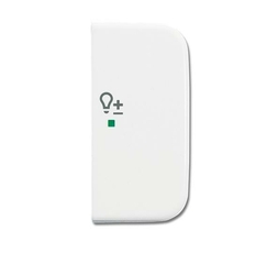 SRD-2-R-214 Клавиша двойная правая free@home, светорегулятор, Reflex, альпийский белый|6220-0-0262| ABB