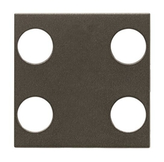 ABB Zenit N2221.4 AN Плата центральная для 4-клавишного сенсора, антрацит | N2221.4 AN | 2CLA222140N1801 | ABB