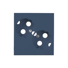 Накладка двойной розетки ProDuct, синий | AUD09-06 | 2TKA00001028 | ABB