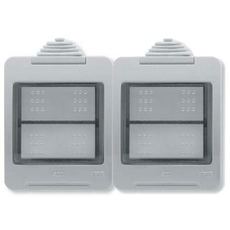 ABB Zenit/Stylo Коробка IP55 для открытой установки на 4 модуля | N3292 | 2CLA329200N1101 | ABB