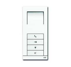 Абонентское устройство, аудио, 4 клавиши, белое | 83210 AP-624-500 | ABB