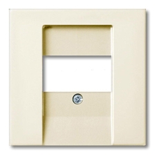 ABB Basic 55 Сл. кость Накладка аудиорозетки и ТЛФ/комп ТАЕ розеток | 1724-0-4279 | 2CKA001724A4279 | ABB