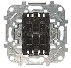 МЕХАНИЗМ 2-клавишного выключателя. 10А/250В | 8111 | 2CLA811100A1001 | ABB