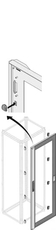 Дверь со стеклом IP40,H=1800 мм;W=750 мм|1STQ009397A0000 | ABB