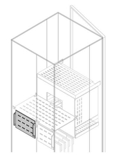 Перегородка верт.задн. H=200мм W=600мм|1STQ008815A0000 | ABB
