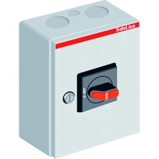 Рубильник в боксе OTL32B3M до 32A 3-полюсный, перфорация 4х25.5+ 2x16.5 | 1SCA022562R3630 | ABB