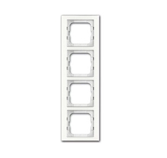 Рамка 4-постовая, серия axcent, цвет белое стекло | 1754-0-4440 | 2CKA001754A4440 | ABB