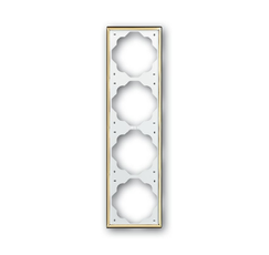 Рамка 4-постовая, серия impuls, цвет золото | 1754-0-3641 | 2CKA001754A3641 | ABB