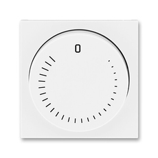 ABB Levit Белый / ледяной Накладка для механизма регулирования скорости вращения вентилятора | 3294H-A00130 01 | 2CHH940130A4001 | ABB