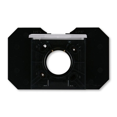 ABB Levit Серебро / дымчатый чёрный Розетка для централизованных систем пылеудаления | 5530H-C67107 70 | 2CHH506717C4070 | ABB