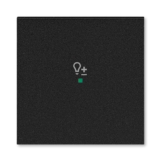 ABB Levit Антрацит Клавиша 1-ая с символом светорегулятора free@home | 6220H-A01004 63 | 2CHH621004A4063 | ABB