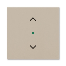 ABB Levit Кофе макиато Клавиша 1-ая с символом жалюзи free@home | 6220H-A01002 18 | 2CHH621002A4018 | ABB