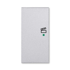 ABB Levit Серебро Клавиша 2-ая левая с символом сцены free@home | 6220H-A02103 70 | 2CHH622103A4070 | ABB