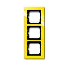 Рамка 3-постовая серия axcent цвет жёлтый | 1754-0-4336 | 2CKA001754A4336 | ABB