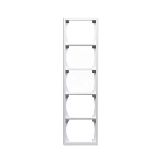 Рамка 5-постовая, 100мм серия Impressivo, белый | 1725F100-84 | 2TKA000430G1 | ABB