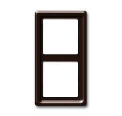Рамка 2-постовая, серия Allwetter 44, цвет коричневый | 1730-0-0277 | 2CKA001730A0277 | ABB