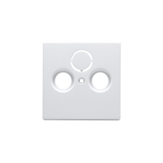 Накладка TV-R-SAT, Imressivo, белый | 1743-84 | 2TKA000465G1 | ABB