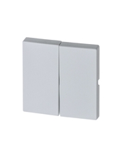 Клавиша для механизма 2-клавишных выключателей/переключателей/кнопок, серия solo/future, цвет белый бархат | 1751-0-3024 | 2CKA001751A3024 | ABB