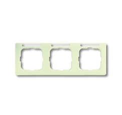 Рамка 3-постовая, горизонтальная, с полем для надписи, серия Busch-Duro 2000 SI linear, цвет слоновая кость | 1754-0-4097 | 2CKA001754A4097 | ABB