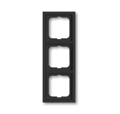 Рамка 3-постовая, серия, серия solo/future, цвет linear, цвет антрацит | 1754-0-4242 | 2CKA001754A4242 | ABB