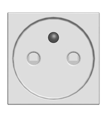 ABB Zenit Розетка французского стандарта с центральным контактом заземления, со шторками, 16А / 250 В, шампань | N2287 CV | 2CLA228700N1901 | ABB