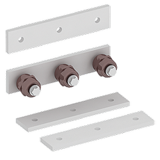 Держатель шин TBB L=240 4xКаб. | PAH0341 | ABB