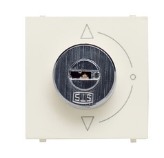 ABB Zenit Альп. белый Выключатель с ключом на 2 положения, с фиксацией, (2 мод) | N2253 BL | 2CLA225300N1101 | ABB