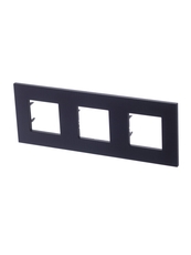 ABB Zenit Антрацит Рамка 3-я (2+2+2 мод) | N2273 AN | 2CLA227300N1801 | ABB