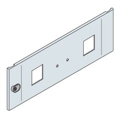 Дверь отсека под 2 изм устр-ва 72x72 200x800мм ВхШ | EH7282K | ABB