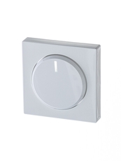 Плата центральная (накладка) с ручкой и лампой для поворотного светорег. серия solo/future цвет davos/альп. белый | 6599-0-3009 | 2CKA006599A3009 | A