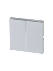 Клавиша для мех. 2-клавишных выключателей/переключателей/кнопок серия solo/future цвет davos/альпийский белый | 1751-0-3076 | 2CKA001751A3076 | ABB