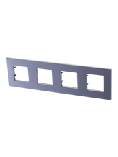 ABB Zenit Альп. белый Рамка 4-я (2+2+2+2 мод) | N2274 BL | 2CLA227400N1101 | ABB