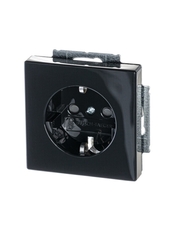 Розетка SCHUKO 16А 250В с защитными шторками, серия solo/future, цвет антрацит | 2013-0-5265 | 2CKA002013A5265 | ABB