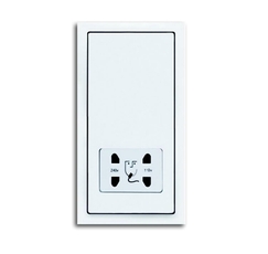 Розетка для электробритвы, 220/115 В, 20 ВА, серия solo/future, цвет davos/альпийский белый | 2130-0-0292 | ABB