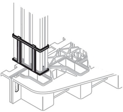 Опорный элемент для шины 1250/1600A(4шт) | AD1067 | ABB