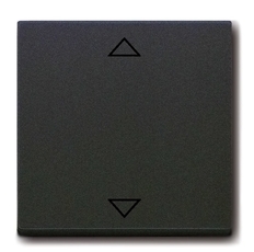 Клавиша для механизма электронного выключателя Busch-Jalousiecontrol , серия solo/future, цвет антрацит | 6430-0-0326 | 2CKA006430A0326 | ABB