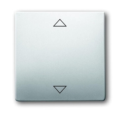 Клавиша для механизма электронного выключателя Busch-Jalousiecontrol , серия pur/сталь | 6430-0-0343 | 2CKA006430A0343 | ABB