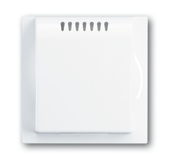 Плата центральная (накладка) для усилителя мощности светорегулятора 6594 U, , серия impuls, цвет альпийский белый | 6599-0-2076 | 2CKA006599A2076 | A