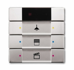 6129/01-866-500 Сенсор управления с ИК-приемником, 3/6-кл., нержавеющая сталь | 6135-0-0162 | 2CKA006135A0162 | ABB