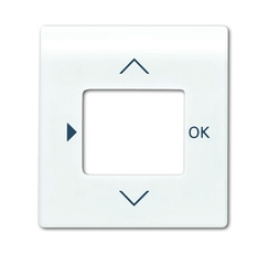 Плата центральная (накладка) для таймера 6455, 6456, серия impuls, цвет белый | 6430-0-0300 | 2CKA006430A0300 | ABB