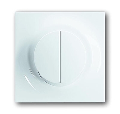 Клавиша для 2-канального светорегулятора 6565 U, серия impuls, цвет белый | 6599-0-2903 | 2CKA006599A2903 | ABB