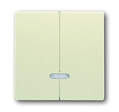 Клавиша для 2-канального светорегулятора 6565 U, серия solo/future, цвет savanne/слоновая кость | 6599-0-2907 | 2CKA006599A2907 | ABB