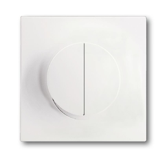 Клавиша для светорегулятора 6565 U, серия impuls, цвет белый бархат | 6599-0-2973 | 2CKA006599A2973 | ABB