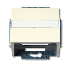 Плата центр. (корпус) с суппортом для комм. разъёмов и цоколей DCS, серия solo/future, цвет savanne/сл. кость | 1724-0-2759 | 2CKA001724A2759 | ABB