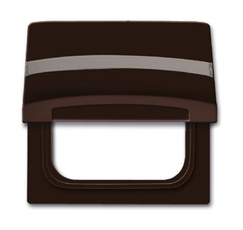 Плата промежуточная с крышкой для центр. плат , с полем для надписи, IP44, серия Allwetter 44, цвет коричневый | 1710-0-3786 | 2CKA001710A3786 | ABB