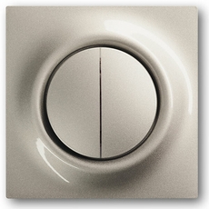 Клавиша для МЕХ. 2-кл.выкл.перекл.кнопок impuls цвет шампань-металлик | 1753-0-5333 | 2CKA001753A5333 | ABB