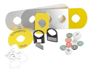 Шильдик MA6-1141 с текстом Stop | 1SFA611930R1141 | ABB