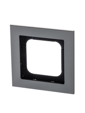 Рамка 1-постовая, Axcent, металл, платина | 2CKA001754A4688 | ABB