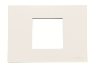 Рамка итальянского стандарта 3M, 2-модульная, базовая, серия Zenit, цвет альпийский белый | 2CLA247210N1101 | ABB